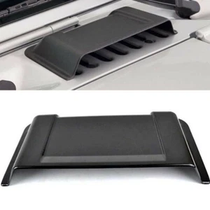 Black Hood Vent Hood Scoop Vent Cover For Jeep Wrangler TJ JK Unlimited 97-2017 - Picture 1 of 6