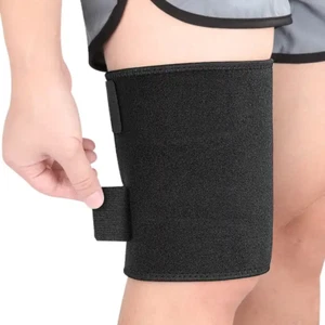 Elastic Adjustable Hamstring Compression Sleeve | Breathable Non-Slip Strap - Picture 1 of 8
