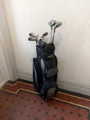 golf clubs, drivers and bag  - Image 1 of 4