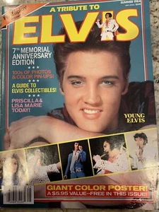 A Tribute To Elvis Presley Photoplay Magazine Presents Summer 1984 - Picture 1 of 3