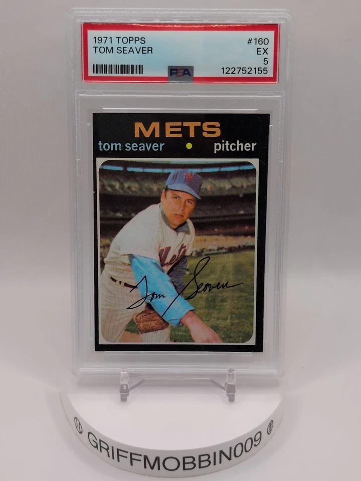 Topps #160 1971 Tom Seaver PSA 5 🔥 Foto 1 de 4