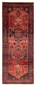 Vintage Hand-knotted Runner Rug 3'10" x 10'1" Traditional Wool Carpet - Picture 1 of 9