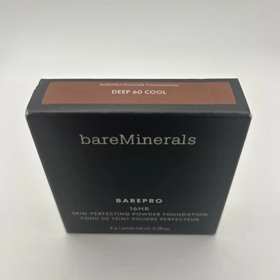 bareMinerals Barepro Powder Foundation 16hr Skin-Perfecting Deep 60 Cool - Image 1 of 3