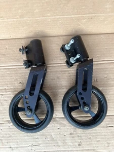 Quickie 2 Manual Wheelchair 5” Caster Wheels & 8.5” Fork #901 - PAIR - Picture 1 of 13