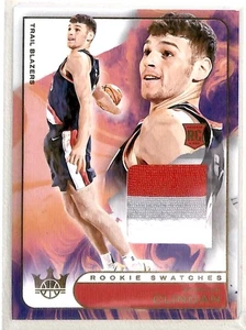 2024-25 Rookie Swatches Donovan Clingan RC Jersey 3 colors Portland Trail - Picture 1 of 2