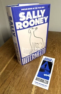 Sally Rooney: Intermezzo SIGNED 2024 UK 1/1 HB Faber + DOODLED COVER + Bookmark - Picture 1 of 11