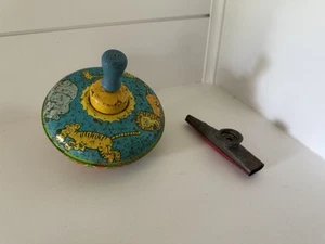 Antique Toys - Spinning Top & Kazoo - Picture 1 of 6