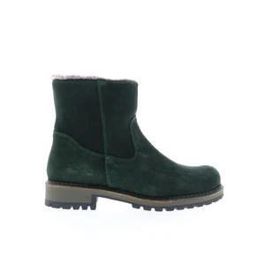 Bos. & Co. Calib Womens Green Suede Zipper Casual Dress Boots - Picture 1 of 8