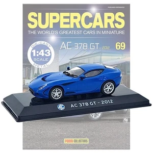 Panini Supercars Collection 69 - AC 378 GT 2012 with Magazine - Picture 1 of 4