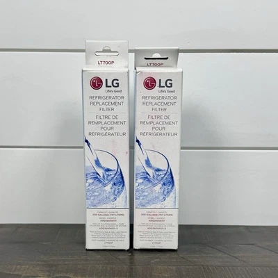 LG LT700P (ADQ36006101) 6 Month Refrigerator Water Filter | 2 Pack | New - Image 1 of 4