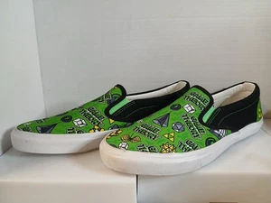 Zapatos Game Theory; Talla 13, Sin Usar, Mat Pat, Verde, Trifuerza, D20, Fórmula, Cubo - Imagen 1 de 4