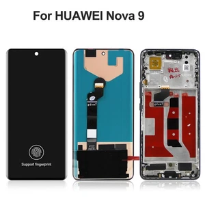 Pour Huawei Nova 9 OLED LCD Écran Tactile Numériseur avec Châssis Remplacement - Photo 1 sur 14