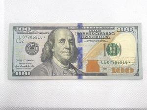 2009 A $100 One Hundred Dollar Green Seal Star Banknote LL 07786218 * - Picture 1 of 2