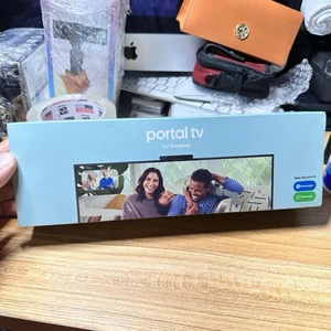 Meta Portal TV Facebook Smart Video Calling LW94NS Messenger WhatsApp Alexa - Bild 1 von 6