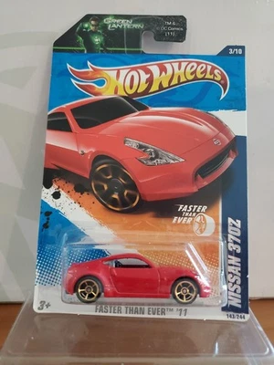 Nissan 370 Z 2011 más rápido que nunca #3/10 Hot Wheels en rojo Foto 1 de 4