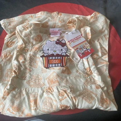 *NIÑOS* Hello Kitty - Mameluco con Volantes Estampado Kawaii Mart Niñas 5T Nuevo con Etiquetas Foto 1 de 4