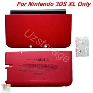 Rot Ersatz für Nintendo 3DS XL A+E Gehäuse Schale Cover Front Back Case - Bild 1 von 6