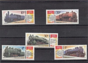 Juego de estampillas de la URSS 1986 - trenes (5 sellos) - Imagen 1 de 1