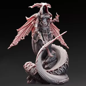 Demon Damzels Princess Lust Daemon 3d Print - Picture 1 of 9