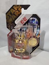 Star Wars 2007 30th Anniversary R2-D2 Galactic Hunt Gold Coin Mint On Card