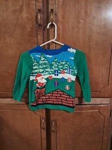 Kids Christmas Sweater Sz 5 - Picture 1 of 1