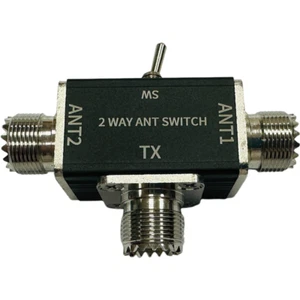 2 Way CB/HAM Antenna Coax Switch 100W 1-30MHz Optional SO239/BNC connector - Picture 1 of 10