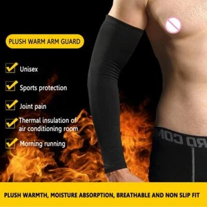 Arm Warmers Thermal Arm Warmer Cozy for Men & Women for Basketball Golf Football - Picture 1 of 10