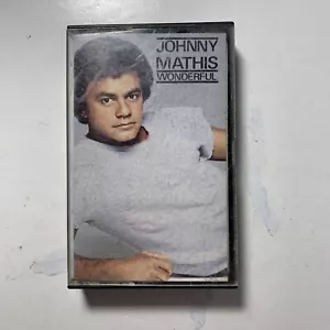 Johnny Mathis WONDERFUL (1978, Cassette Tape) CBS Records, TESTED - Picture 1 of 4