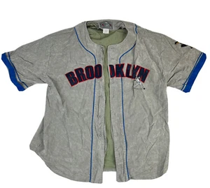 ODP Vintage Brooklyn Shirt Button Up Y2K Vintage Rare Size Large - Picture 1 of 6