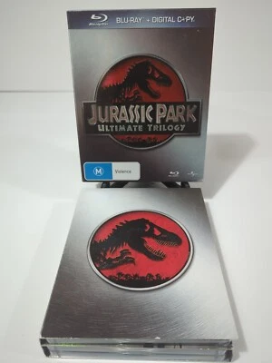 Jurassic Park: Ultimate Trilogy (Blu-Ray 1993) Action Adventure Sci-Fi - image 1 of 4