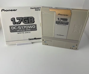 MO WORM Disk Pioneer DC-S17OWO 1.7GB NEW