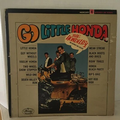 THE  HONDELLS    LP   GO LITTLE  HONDA - Image 1 of 4