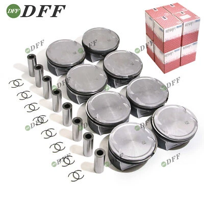 8x Kit Pistones y Anillos STD Φ102 Para Mercedes-Benz W204 W211 CL63 ML63 M156 6.3L Foto 1 de 4