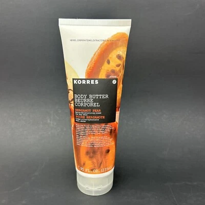 KORRES Bergamot Pear Body Butter Extra Moisturizing Cream 7.95oz NEW Sealed - Image 1 of 2