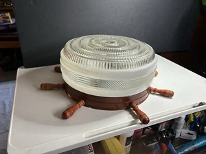 1960’s Mid Century Ceiling Light - Picture 1 of 7