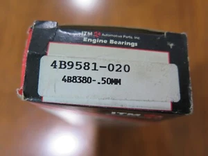 ITM Engine Rod Bearing Set 4B9581 .020 (6D4-1) - Picture 1 of 2
