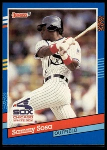 1991 Donruss - Sammy Sosa #147 ERROR CARD wrong birthday - Picture 1 of 2
