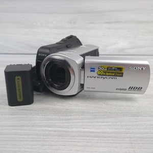 Sony Handycam DCR-SR35E Camcorder silber getestet mit neuem Akku HDD Video - Bild 1 von 11