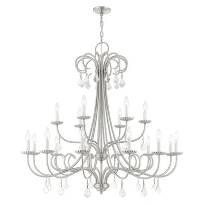 Livex Lighting - Daphne - Lámpara de araña extra grande de 18 luces - 41 pulgadas de alto y 42 Foto 1 de 4