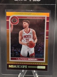 2024-25 NBA Hoops Alperen Sengun Orange Prizm /99 #210 Rockets SP - Picture 1 of 2