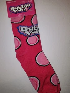 New Kids Bubble Yum Socks 9-3.5 - Picture 1 of 3