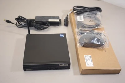 Lenovo ThinkCentre Tiny M80q Gen 3 i5-12500T 16GB 512GB W/AC Adapter KB - Image 1 of 4