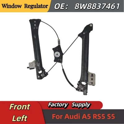 Elevador de cristal ventana 8W8837461 para Audi A5 RS5 S5 2017-2025 delantero izquierdo 8W8837461 Foto 1 de 4