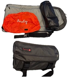 Henty Wingman Garment Bag Suit Bag Motorcycle Bike Carry On Travel Preowned - Picture 1 of 15