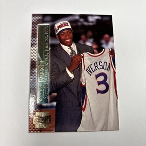 1996-97 Stadium Club #SM15 Allen Iverson Shining Moments - Foto 1 di 2