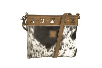 Bolso Bandolera STS Ranchwear Mujer Roswell Vivian Tostado Piel de Vaca OS Foto 1 de 4