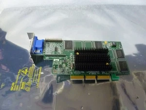 Tarjeta de video vintage Compaq Matrox G400 G4+MILN/16/CPQ 16MB VGA AGP - Imagen 1 de 4