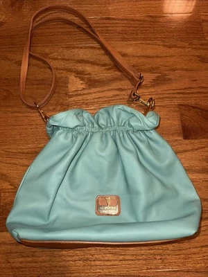 Сумка через плечо Valentina бирюзовый стиль хобо кожа - Изображение 1 из 4