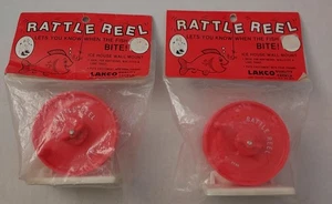 Lakco Tackle Rattle Reel Wall Mount Durable & Reliable Northerns Walleyes Trout - Picture 1 of 14