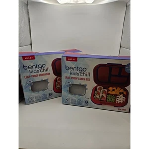 Bentgo Kids Chill Auslaufsichere Brotdose BPA-frei inklusive Eisbeutel - 2 Stück - Bild 1 von 4